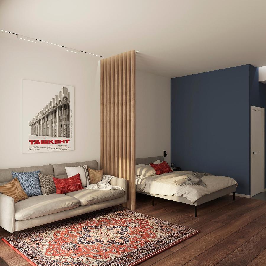 Blueloft 52 I Tashkent Apartment With Balcony Extérieur photo